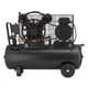Компрессор 50 л, 3 кВт, 220 В, 10 атм, 500 л/мин, 2 цилиндра INTERTOOL PT-0016 - изображение 9