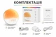 Розумний смарт будильник Wake-up Light з імітацією світанку та заходу сонця з FM-радіо LED годинник - зображення 3