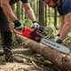 Акумуляторна ланцюгова пилка Electric SAW 16 дюймів у валізі + 2 акумулятори RED - зображення 2