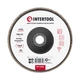 Диск шлифовальный лепестковый 180 x 22мм зерно K150 INTERTOOL BT-0235 - изображение 4