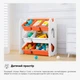 Дитячий стелаж Mealux Coral Orange (арт. KD-E022 Orange) - изображение 4