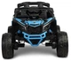Pojazd akumulatorowy buggy Toyz Maverick Blue (5908310399645) - obraz 5