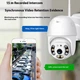 IP WiFi PTZ Камера видеонаблюдения поворотная с дотатком V720 White - изображение 5