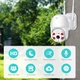 IP WiFi PTZ Камера видеонаблюдения поворотная с дотатком V720 White - изображение 7