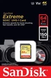 Карта памяти SD 64Gb SanDisk Extreme (SDSDXV6-064G-GNCIN) - изображение 4