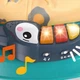 Детский игровой центр Fisher-Price Jumperoo с подсветкой и звуком / Развивающий игровой джемпер Бежевый - изображение 3