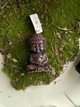 Свічка "Little Buddha" з пчелиного воску у фіолетовому кольорі ELBET - зображення 1