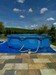 Каркасный бассейн AVENLI 366×76 см 19 в 1 с насосом, тентом, подстилкой и металлическим каркасом, усиленный ПВХ, Синий - изображение 4