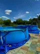 Каркасный бассейн AVENLI 366×76 см 19 в 1 с насосом, тентом, подстилкой и металлическим каркасом, усиленный ПВХ, Синий - изображение 9