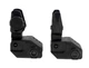 Механічні прицільні DLG-166 LOW PROFILE POLYMER SIGHT SET - изображение 2