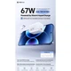 Зарядний пристрій Remax CA-16 Speed Series GaN PD67W Xiaomi Fast Charging з кабелем Type-C to Type-C 100W , Xiaomi 13, Xiaomi 12X, Mi 11 Ultra, Redmi Note 12 Pro 5G, Note 13 Pro, Xiaomi 14T - зображення 2