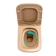 Унитаз подвесной Qtap Tern Ultra Quiet 520×345×325 мм, Beige, с сиденьем Slim Duroplast / Soft-close / Quick Release QTTER26SB49001 - изображение 6