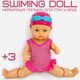 Плавающая Кукла Интерактивная Для Ванной Шарнирные Ножки Swimming Doll Девочка Плавчиха 33 см - изображение 2