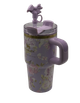 Термос термочашка Stanley Quencher H2.0 Tumbler з нержавіючої сталі 0,59 л LoveShackFancy Floral Lavender KT6007865 - зображення 8