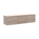 Тумба ТВ Doros Левия Дуб сонома 3Д 130х35х33 (41516301) - изображение 6