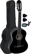 Классическая гитара GEWA Basic 4/4 Black (+ чехол, тюнер, медиаторы) (RG-PS510340) - изображение 1