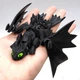 Игровая фигурка Как приручить дракона. Ночная фурия. Беззубик 3d печать (18х17х5 см) MIC BTS0001 - изображение 3