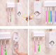 Держатель-диспенсер для зубной пасты и щеток Toothbrush sterilizer автоматический - изображение 5