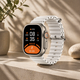 Розумний смарт годинник Smart Watch 4you FUSION екран 2.2" метал корпус з функцією дзвінків перегляд повідомлень Snowflake - зображення 1
