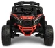 Pojazd akumulatorowy buggy Toyz Maverick Red (5908310399638) - obraz 5