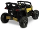 Pojazd akumulatorowy buggy Toyz Maverick Yellow (5908310399669) - obraz 2