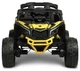 Pojazd akumulatorowy buggy Toyz Maverick Yellow (5908310399669) - obraz 5