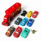 Набір машинок Тачки Lightning McQueen тягач Mack + 9 машинок подарункова коробка - зображення 1