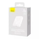 Повербанк Baseus Magnetic Mini Air 6000 mAh 20W Бездротова зарядка MagSafe Білий - зображення 2