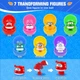 Ігровий автомат Super Wings Jett Lucky Ball Mixer — міні гашапон з кульками, фігурками та наліпками Супер Крила (770651) - зображення 5
