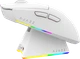 Миша Ajazz AJ139 V2 MC Wireless/Bluetooth/USB White (AJ139-V2-MC-W) - изображение 1