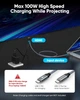 Кабель Highwings USB C to HDMI, 4K@60Hz, с поддержкой зарядки PD 100Вт, 1.8м, серый - изображение 3