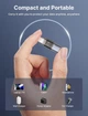 Адаптер JSAUX USB C to USB C Data Blocker, 100Вт, PD, Grey - изображение 6