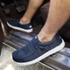 Мужские мокасины Hey Dude Wally Stretch Sox 41898-410 41 (M8) 27 см Navy (197830279376) - изображение 2