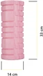 Массажный ролик Cornix EVA 33 x 14 см XR-0036 Light Pink - изображение 6