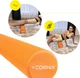 Массажный ролик Cornix EVA+ 90 x 15 см (валик, роллер) Orange (XR-0312) - изображение 9