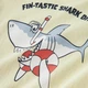 Костюм Name it Shark Diver: футболка та шорти, колір жовтий, розмір 122 (261.13241583.PSOR) - зображення 3