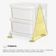 Детский стеллаж Mealux Oscar с контейнерами на колесах (KD-E011 White) - изображение 7