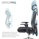Офисное кресло OfficePro Aero OC490B Black (OC490B) - изображение 13