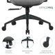 Офисное кресло OfficePro Comfort OC524G Gray (OC524G) - изображение 14