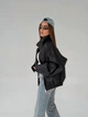 Куртка женская из экокожи черная 42-50 р5041.М544.1 - изображение 7