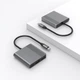 Док-станція Cablexpert USB-C 3-в-1 (A-CM-COMBO3-05) ( 14988 ) - зображення 3