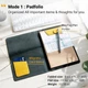 Багатофункціональна магнітна папка-органайзер LHiDS Creative Folio 2.0 (A5, Сірий) - зображення 4