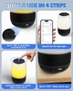 Портативна Bluetooth-колонка VidaTeco C9 з нічником 7 кольорів, Bluetooth 5.0, TWS, 5W, IPX5, до 10 годин роботи - зображення 4