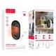 Тепловентилятор Hoco HX25 600W Heater White - зображення 6