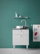 Інтер’єрна глибокоматова фарба VAMIUT IQ InteriorFarba BASIC, RAL 6033 (М'ятно-бірюзовий), 10 л. - изображение 2