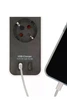 Подовжувач Brennenstuhl Eco-Line Ecolor ECL U3 04 DE 3676 4 розетки 1.5 м з USB-C білий чорний - зображення 2
