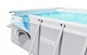 Прямокутний каркасний басейн Intex 26784 300х175х80 см металевий каркас з ПВХ чашею фільтр-насосом драбиною і об'ємом 3539 л - зображення 6