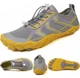 Обувь для пляжа и кораллов аквашузы Diving shoes серые с желтым на шнурках 37 ( 23,8 см ) 324 - изображение 3