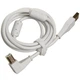 Кабель DJ TechTools USB type A - USB type B 1.5 м кутовий Білий (5904161820246) - зображення 2