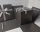 Большая подарочная раскладная коробка сюрприз 25x25х25см Party Box, Пивной бокс для напитков и закусок черная - изображение 3